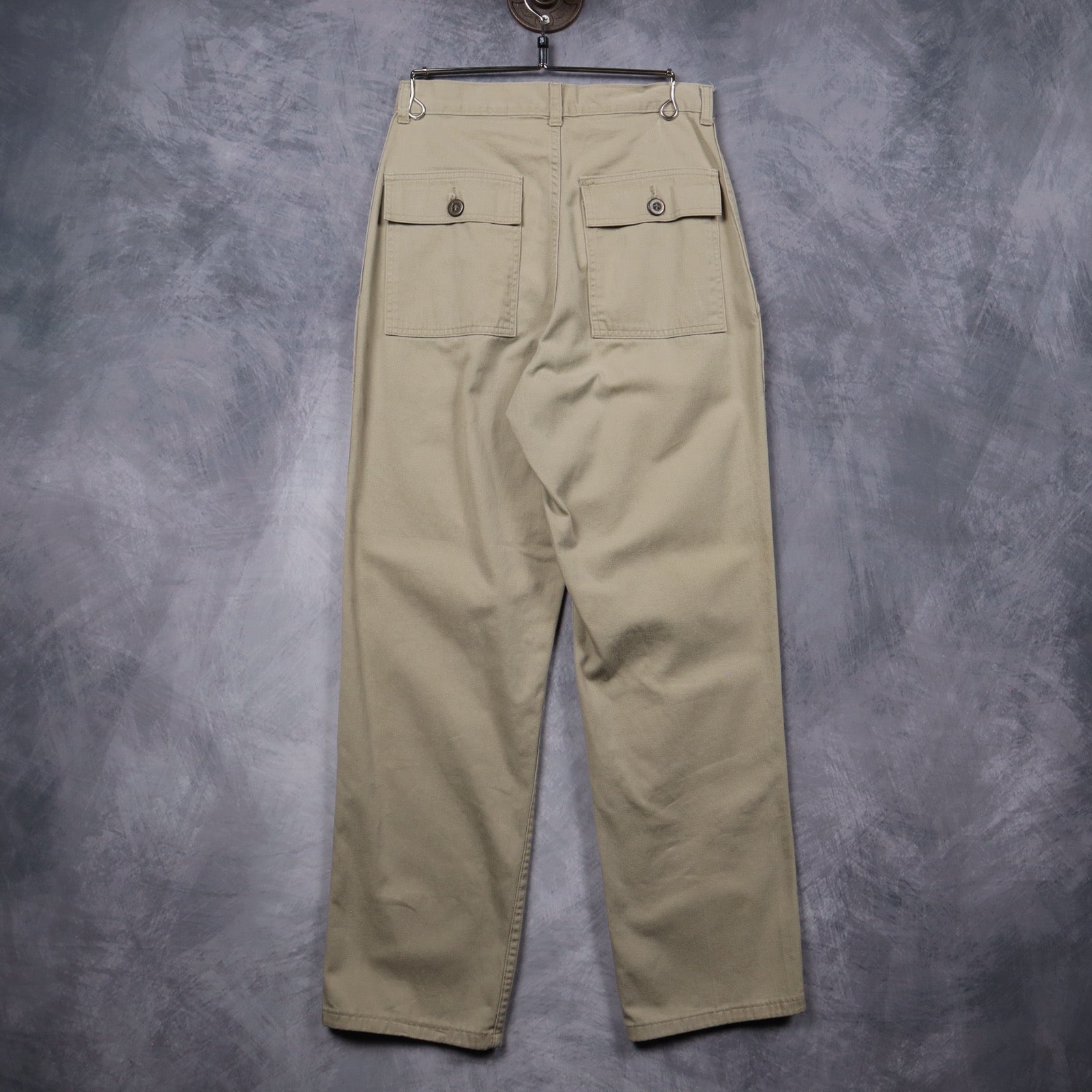80s Khaki Banana Republic Mill Valley Fatigue Pants 5236