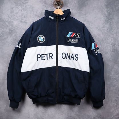 00s Navy Blue BMW Sauber F1 Team Petronas Racing Jacket 7350