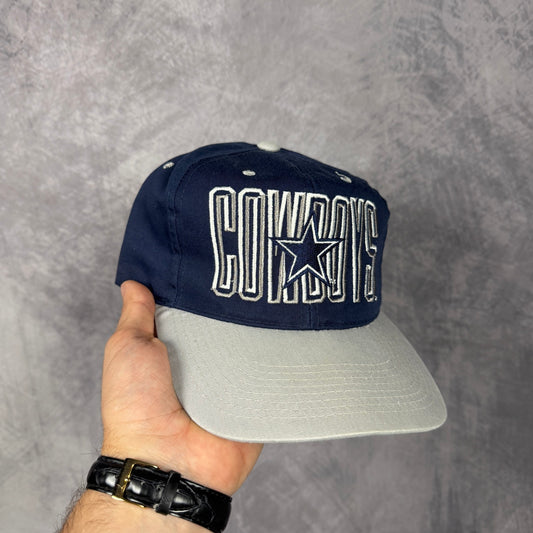 90s Navy Blue Dallas Cowboys Snapback Hat 6828