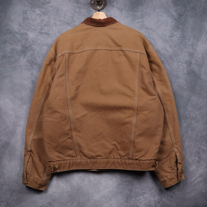 90s Tan Brown Miller Carhartt Trucker Jacket 4809