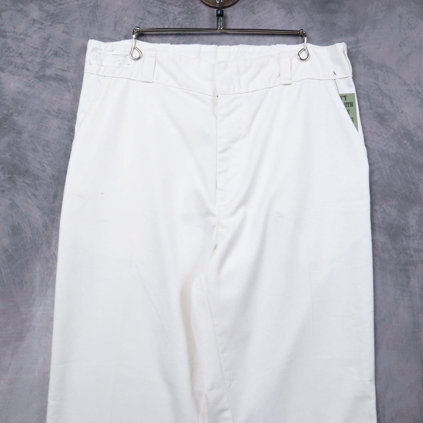 90s White Pleated Trousers 5221