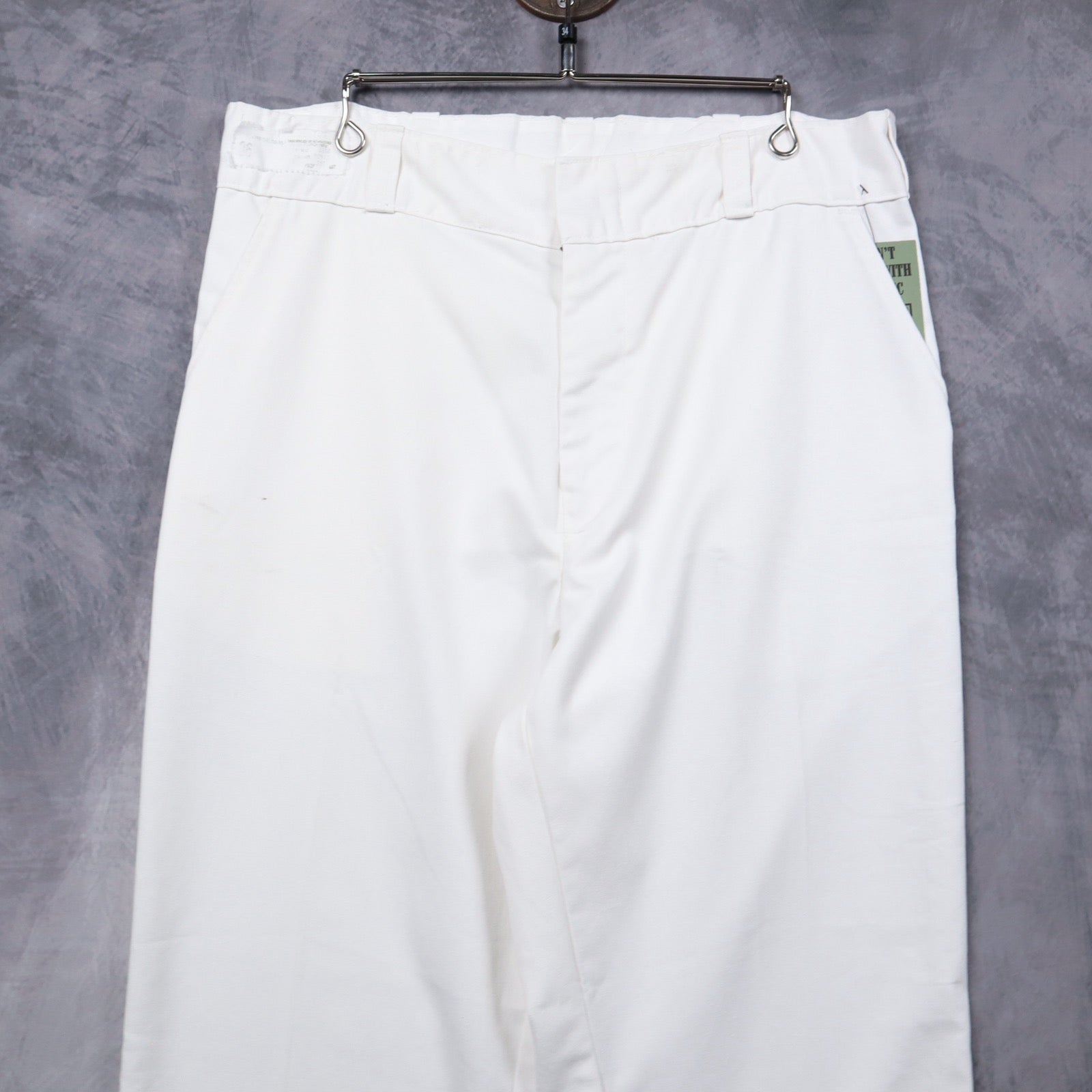 90s White Pleated Trousers 5221