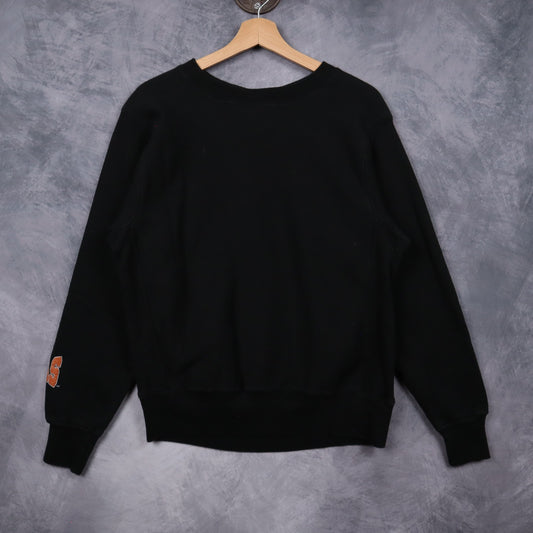 90s Black Texas Longhorns Crewneck Sweatshirt 5691