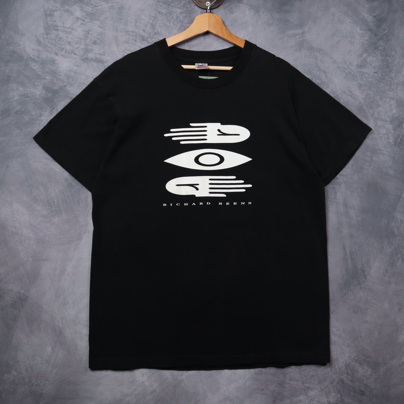 90s Black Richard Reens DOE Shirt 5431