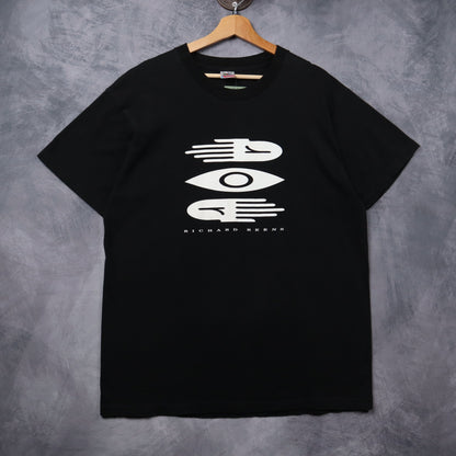 90s Black Richard Reens DOE Shirt 5431