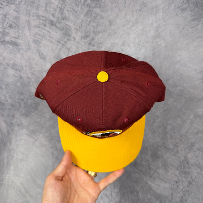 90s Red Washington Redskins Snapback Hat 6809