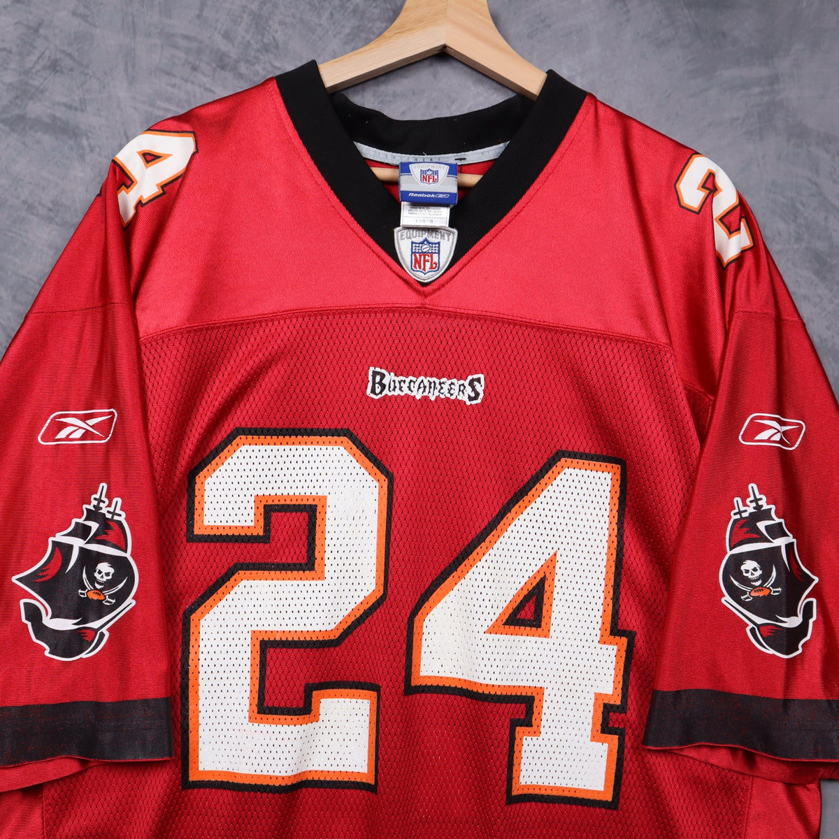 00s Red Tampa Bay Buccaneers Williams #24 Reebok Jersey 6562