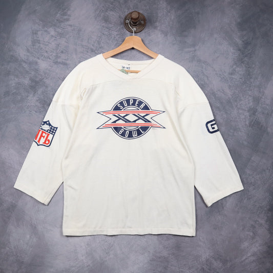 1986 White Super Bowl XX NFL Jersey 6691