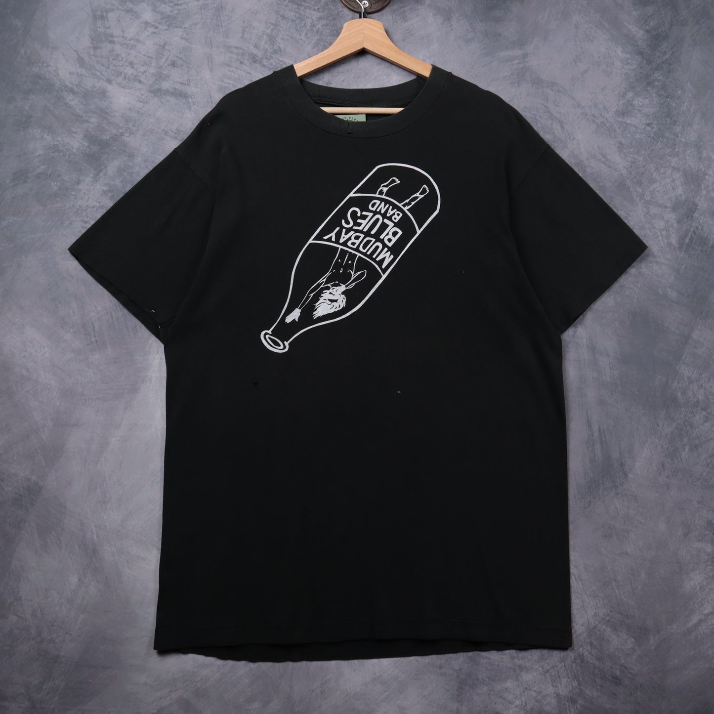 1990 Black Mud Bay Blues Mudstock '90 Festival Shirt 5326