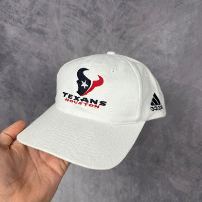 Early 00s White Houston Texans Adidas Hat 6874