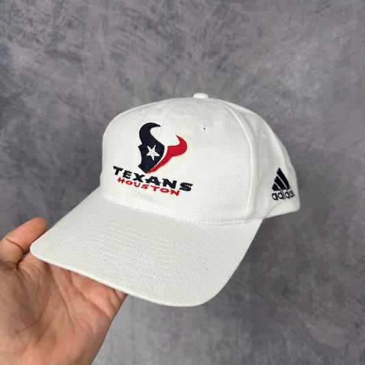 Early 00s White Houston Texans Adidas Hat 6874