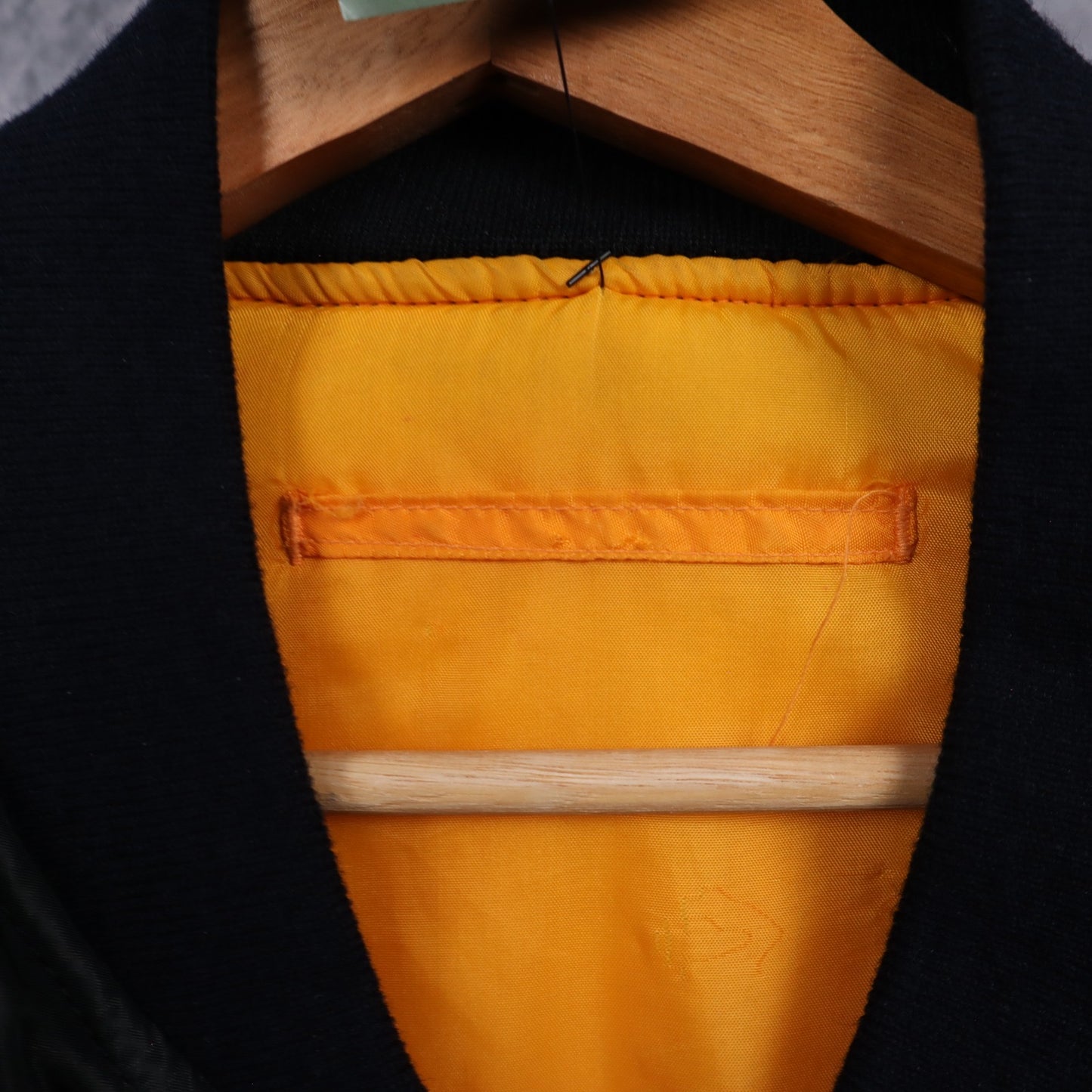 90s Black MA-1 Style Bomber Jacket 5097