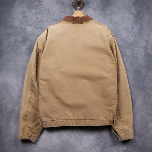 90s Tan Brown Carhartt Detroit Jacket 4807