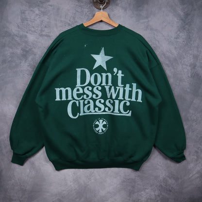 90s Green Texas Longhorns Crewneck Sweatshirt 5684
