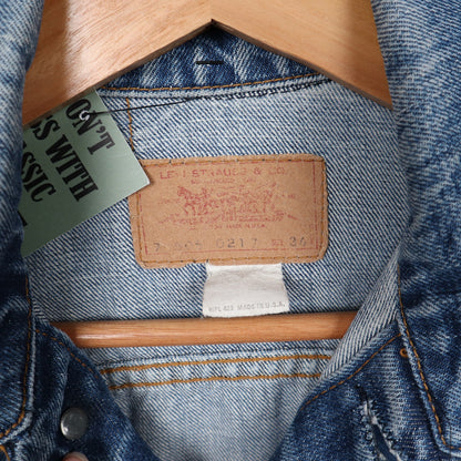70s Medium Wash Levi's Type III Denim Jacket 5081