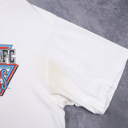 1993 White Houston Oilers AFC Central Division Champions Shirt 6634
