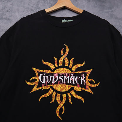 2003 Black Godsmack Tour Shirt 5329
