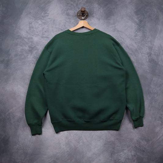 90s Green Baylor Russell Athletic Crewneck Sweatshirt 5539