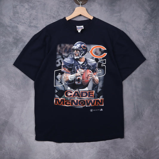 2000 Navy Blue Chicago Bears Cade McNown Shirt 6590