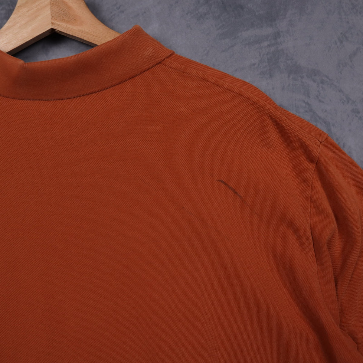 00s Rust Orange Polo Ralph Lauren Polo Shirt 5897