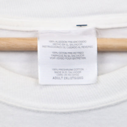 00s White Daniel Johnston Hi How Are You Shirt 4981