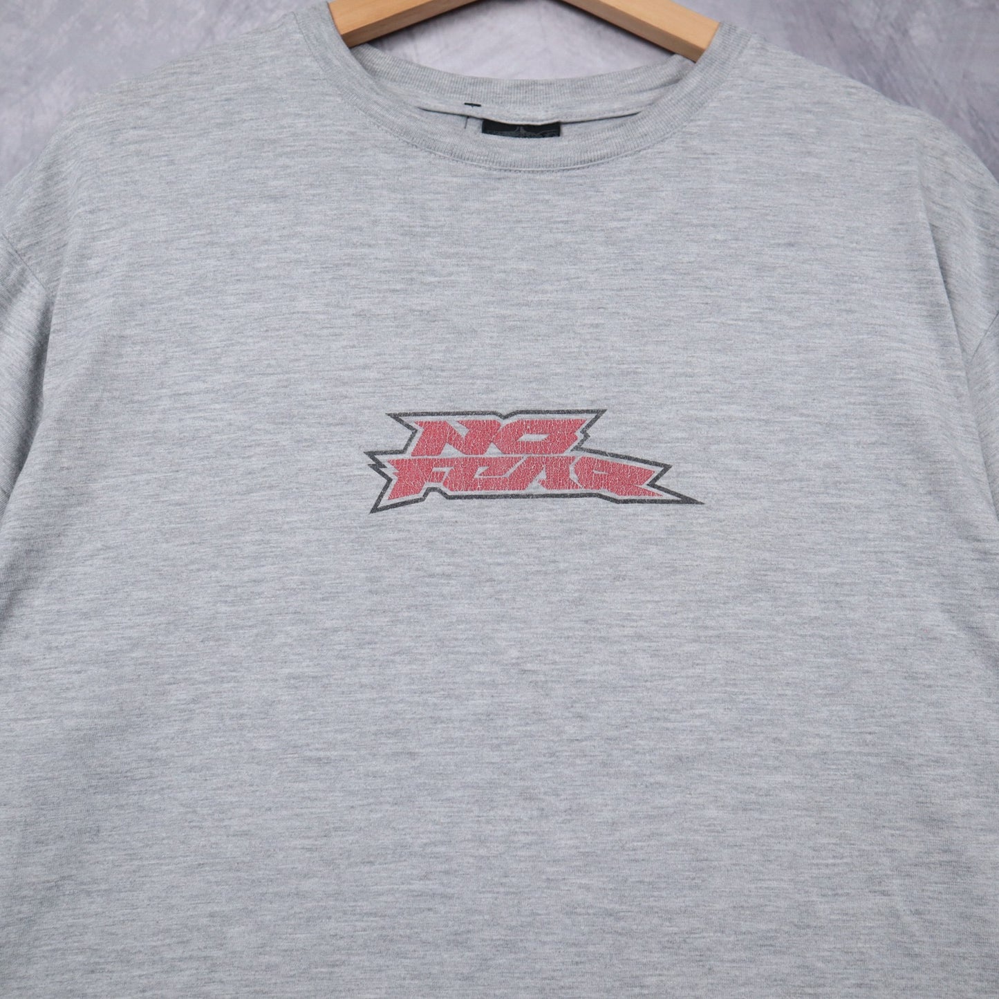 90s Grey No Fear Manny Pacquiao Boxing Shirt 4675