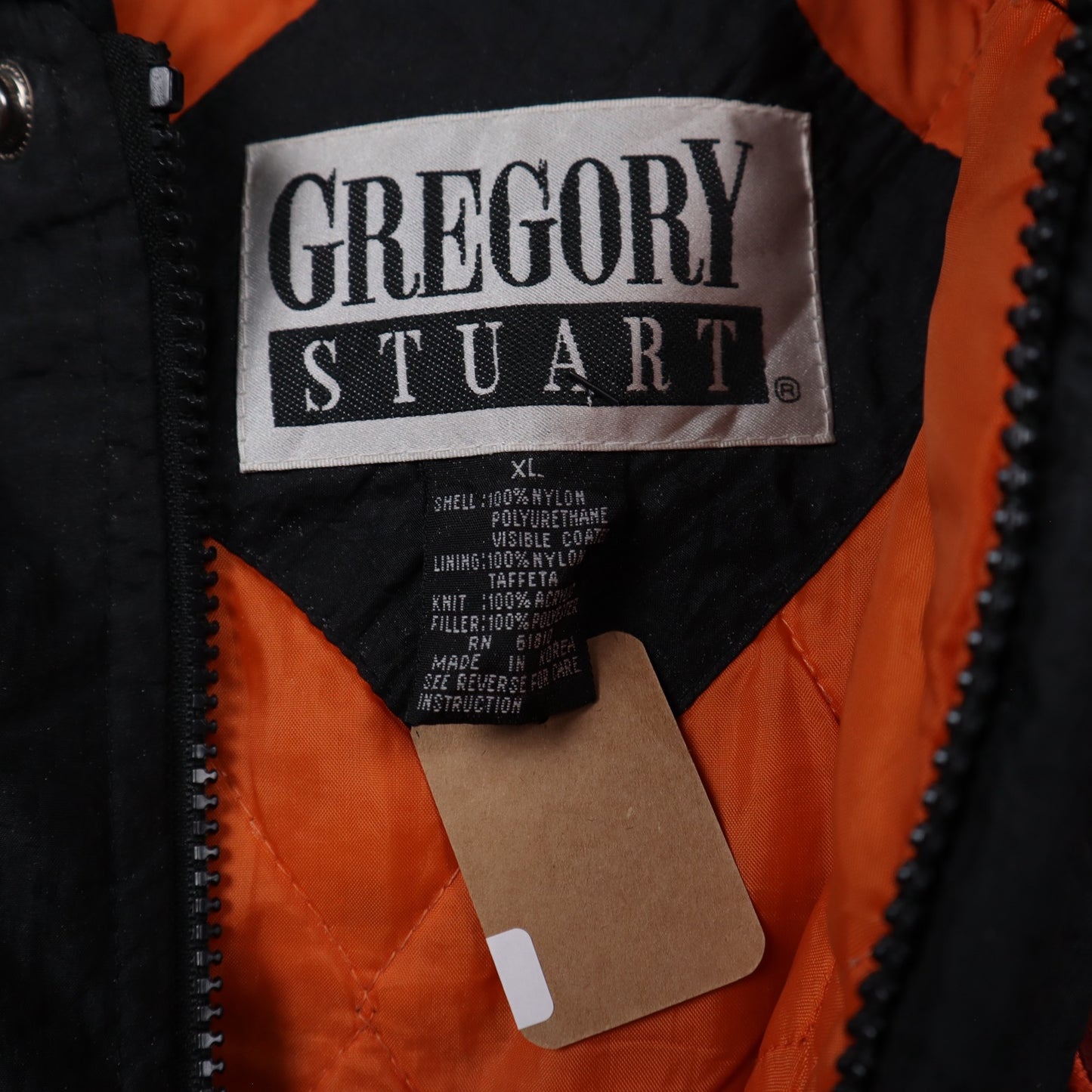 90s Black University of Texas Longhorns Hooded Lightweight Puffer Jacket 5920