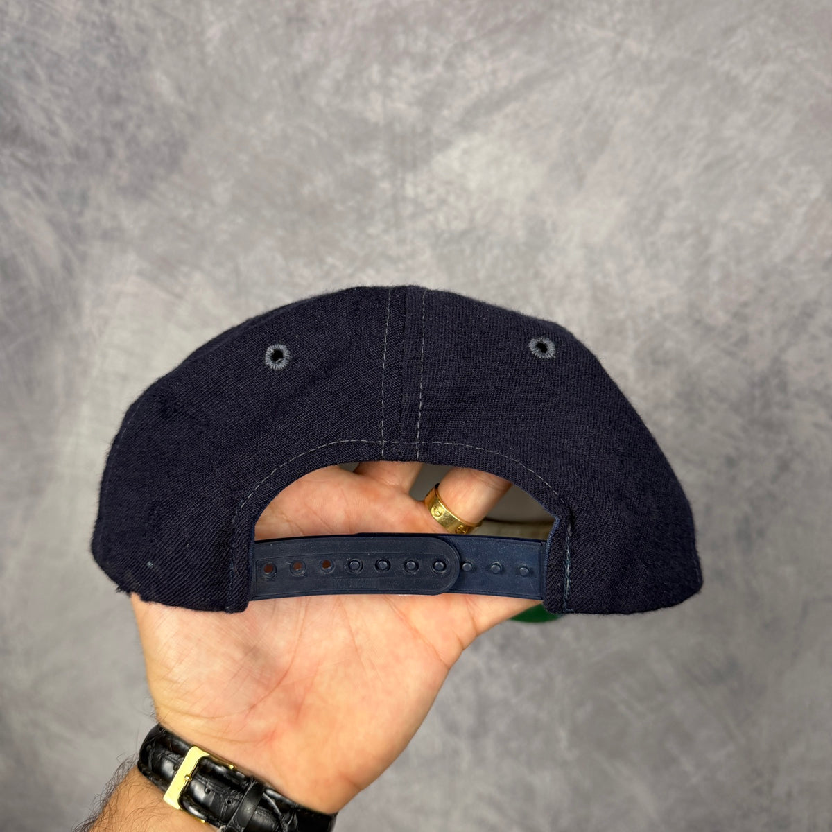 90s Navy Blue Chicago Bears Sports Specialties Snapback Hat 6831