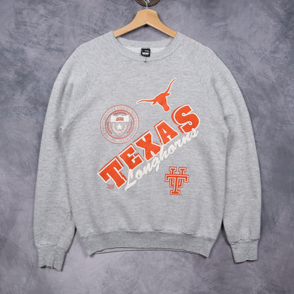 90s Grey Texas Longhorns Crewneck Sweatshirt 5710