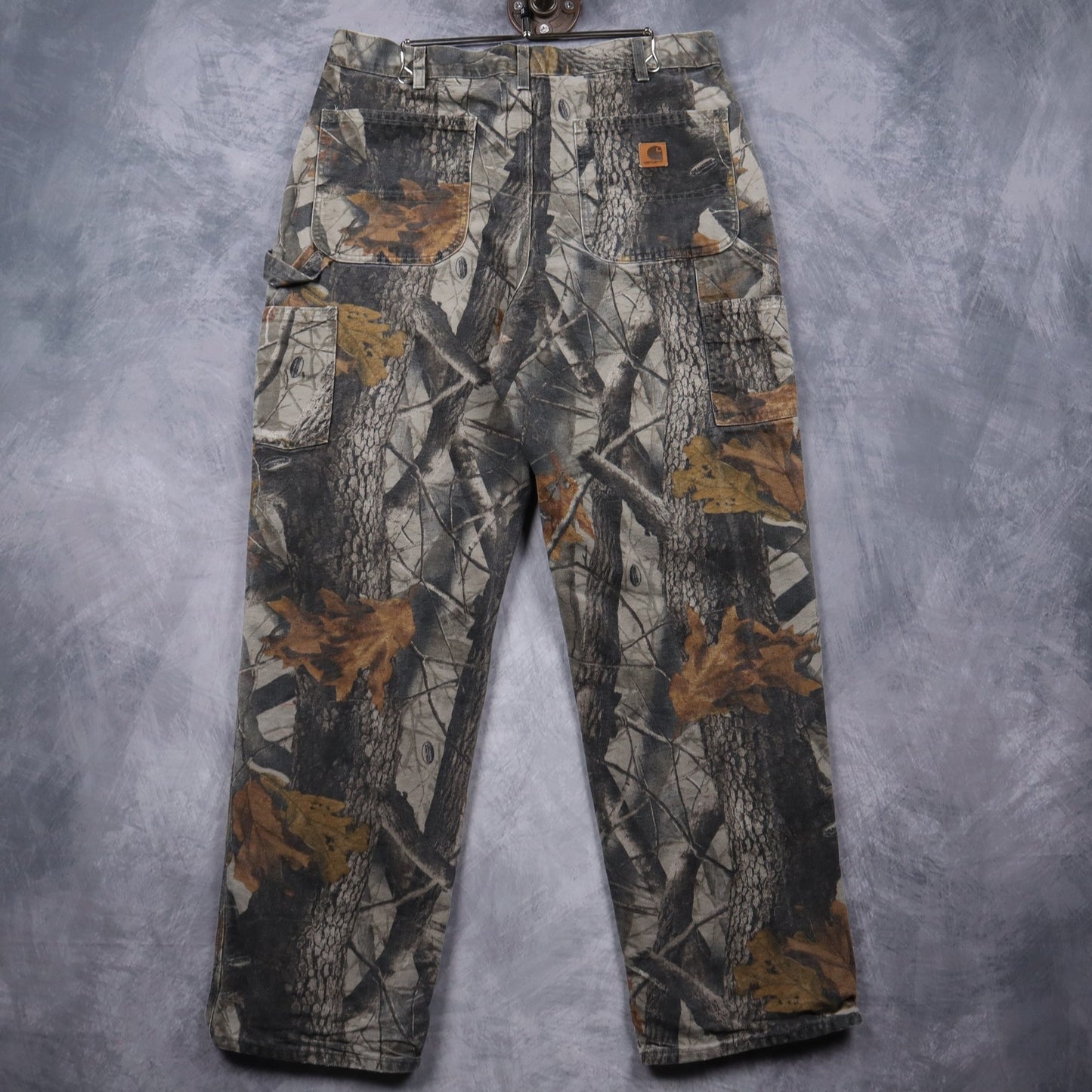 Y2K Carhartt Realtree Camo Dungaree Fit Carpenter Pants 5042