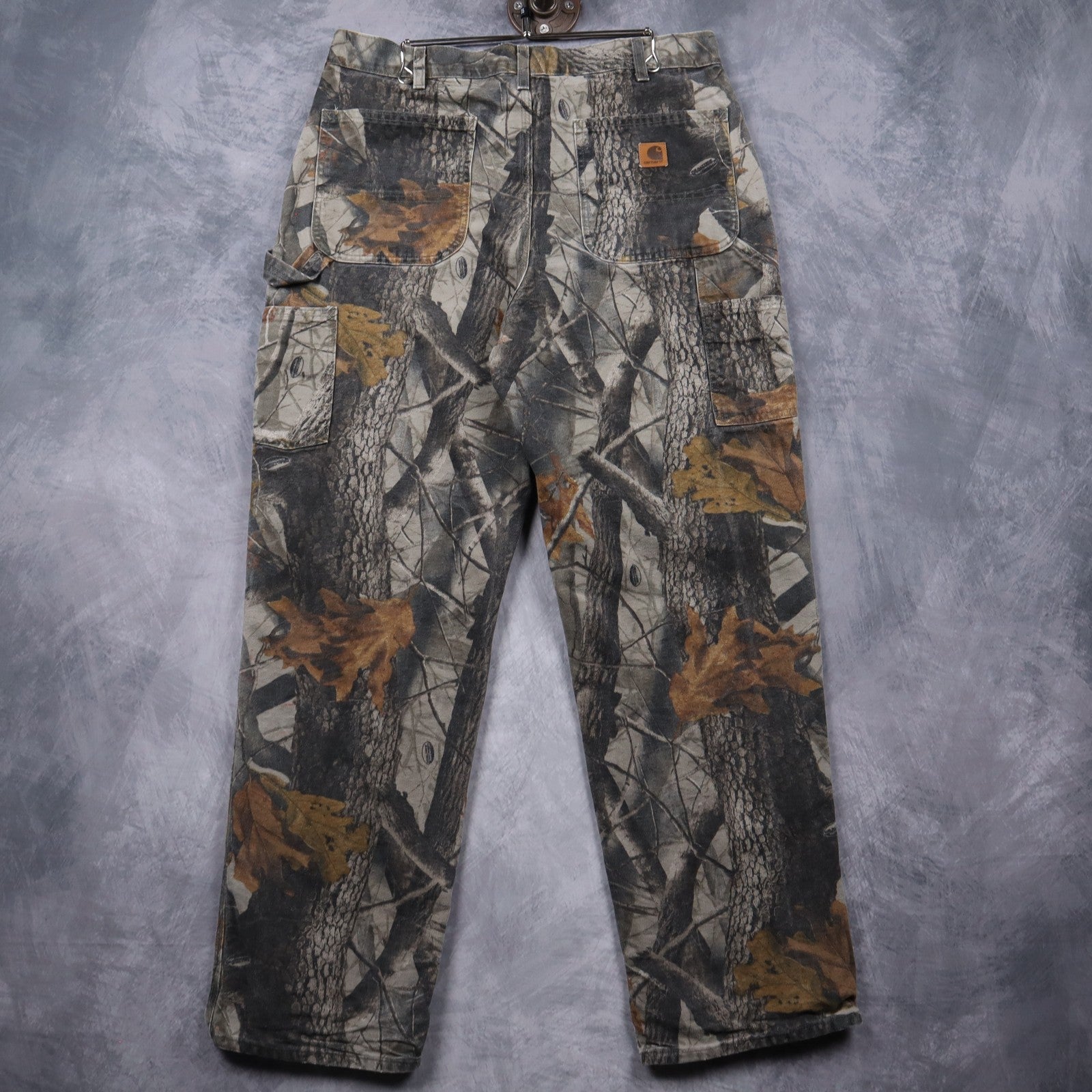 Y2K Carhartt Realtree Camo Dungaree Fit Carpenter Pants 5042
