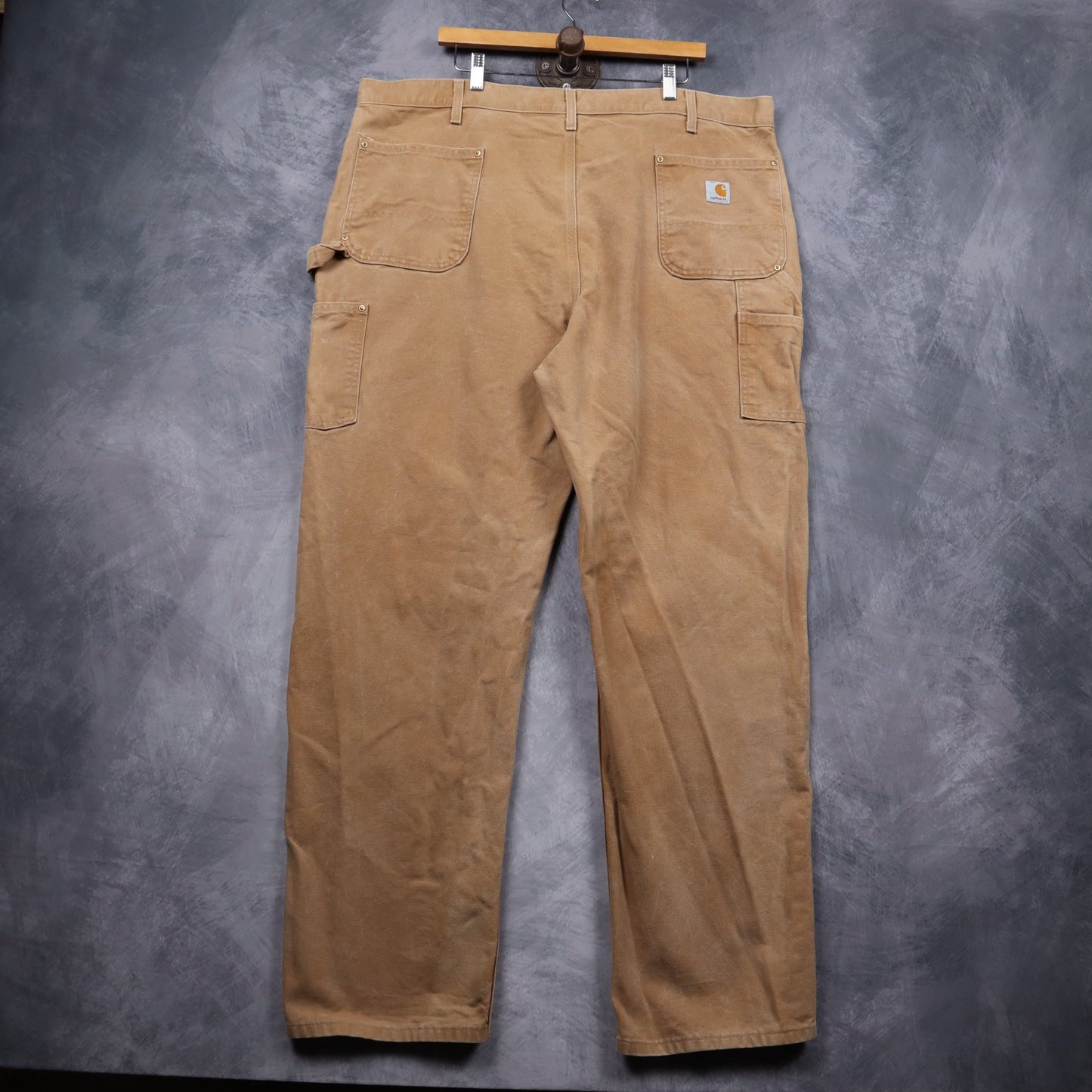 00s Tan Brown Carhartt Double Knee Carpenter Pants 5011