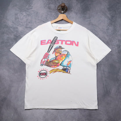 1991 White Easton Weekend Warrior Team Canada Pan-Am Softball Shirt 5354
