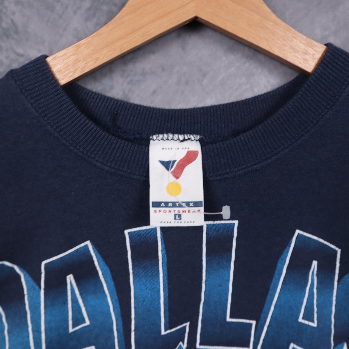1994 Navy Blue Dallas Cowboys Crewneck Sweatshirt 6652