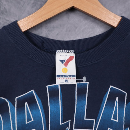 1994 Navy Blue Dallas Cowboys Crewneck Sweatshirt 6652