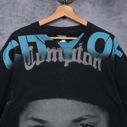 2006 Black Eazy-E City Of Compton All Over Print Shirt 4958