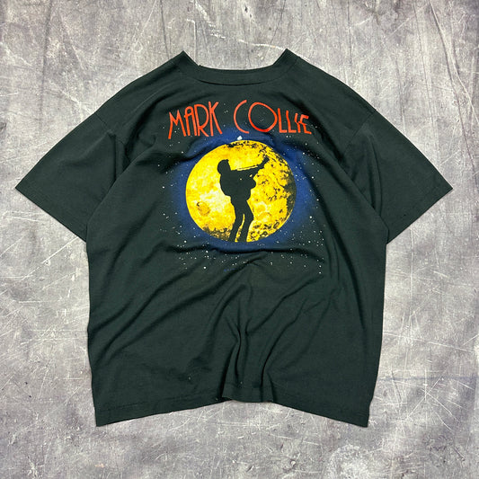 1993 Mark Collie “Even The Man On The Moon Is Crying” Graphic Shirt L A58
