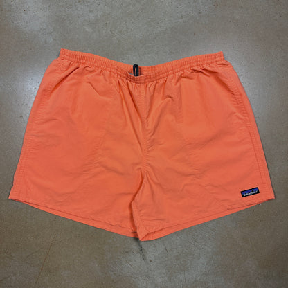 00s Peach Orange Patagonia Mesh Trunk Shorts 36 B16