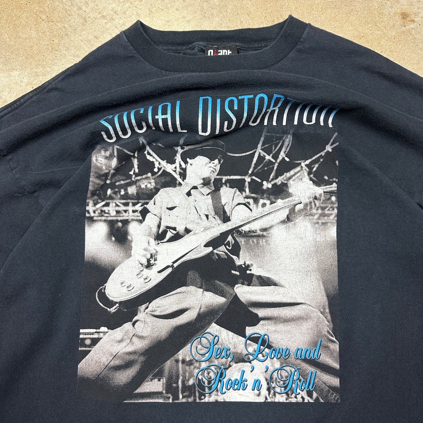 2004 Social Distortion Sex, Love And Rock n’ Roll Album Promo Shirt XL J63