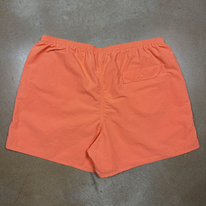 00s Peach Orange Patagonia Mesh Trunk Shorts 36 B16