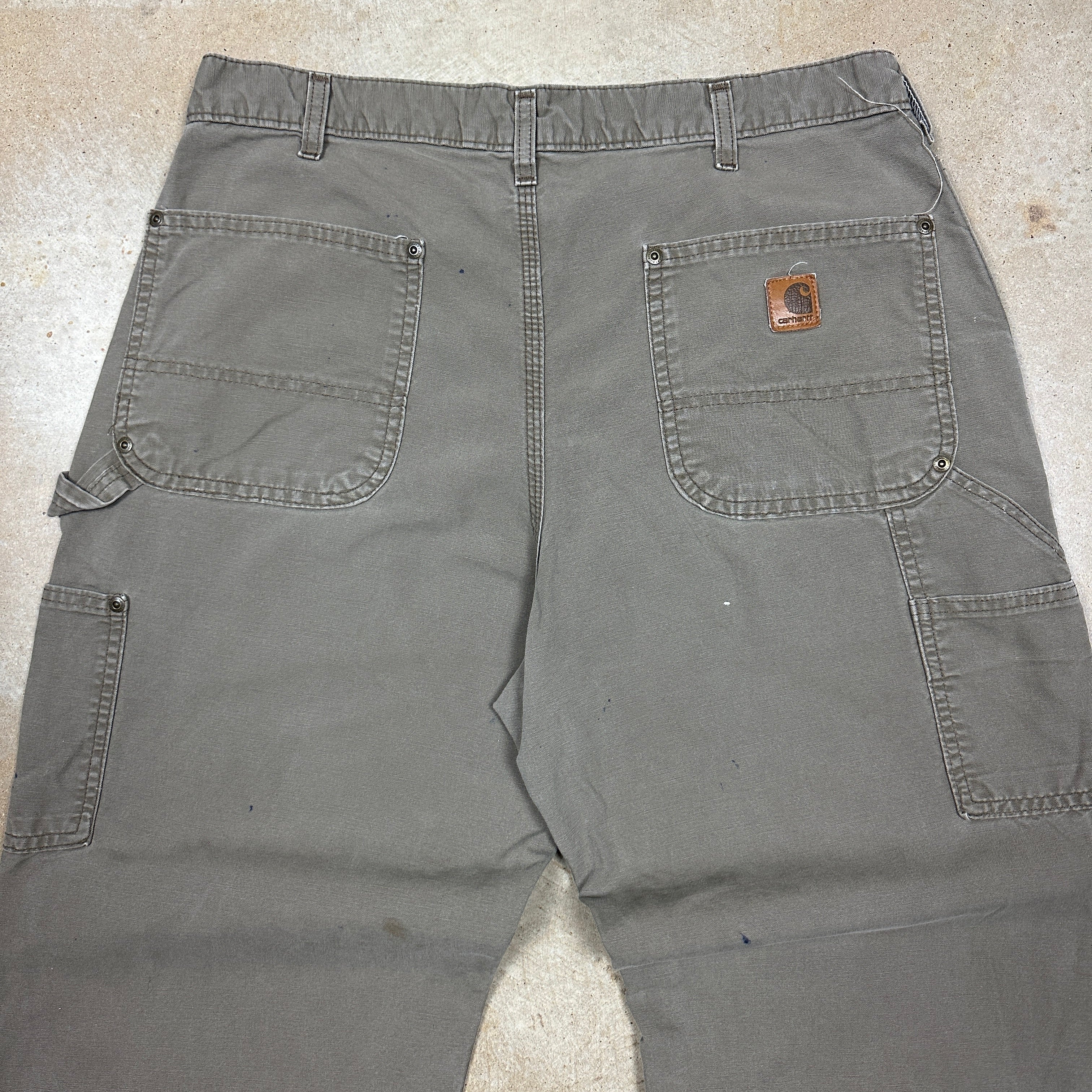 00s Carhartt double knee denim pants-