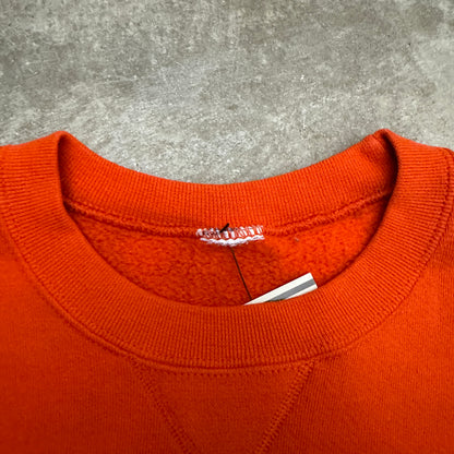 90s Orange Russell Athletic Crewneck Sweatshirt M F99